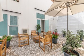 Deluxe-Apartment | Terrasse/Patio