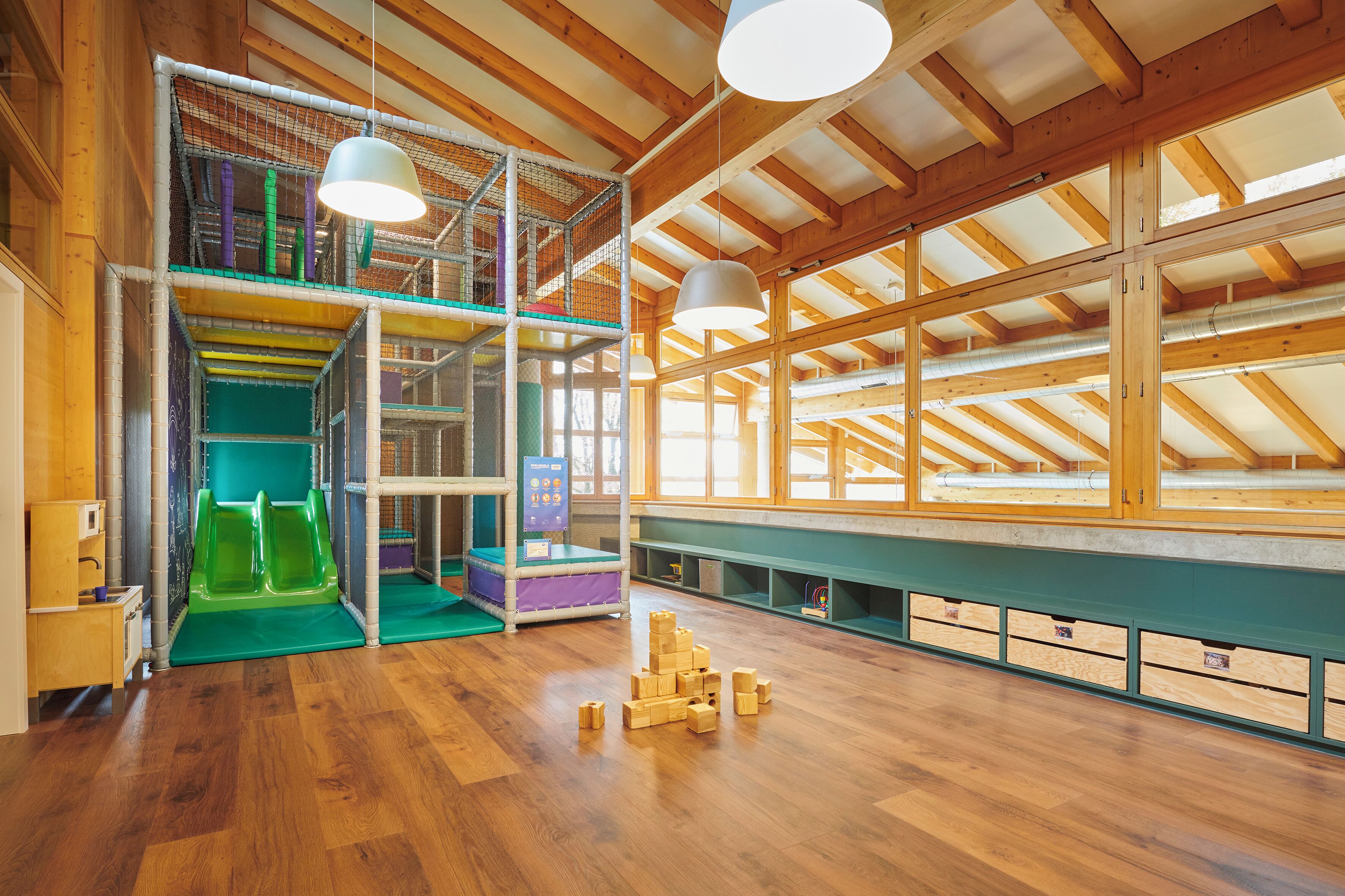 Aire de jeux - intérieure