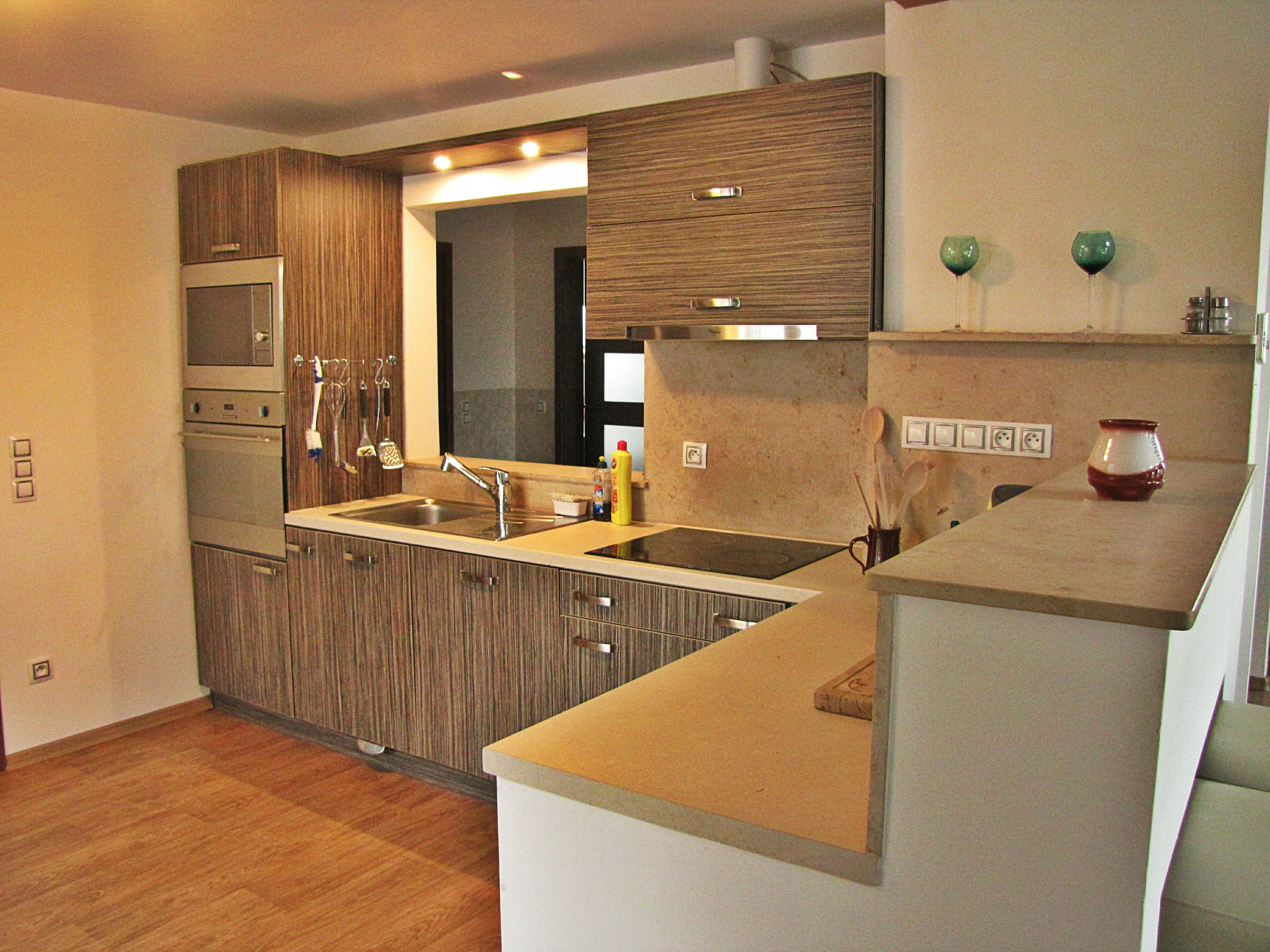 Microwave, oven, stovetop, electric kettle