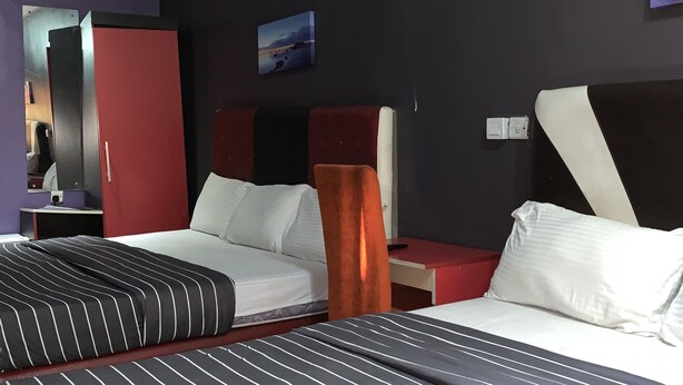 Family Room, Multiple Beds | View from room - Pulville Boulevard (Lagos)