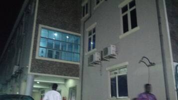 Front of property – evening/night