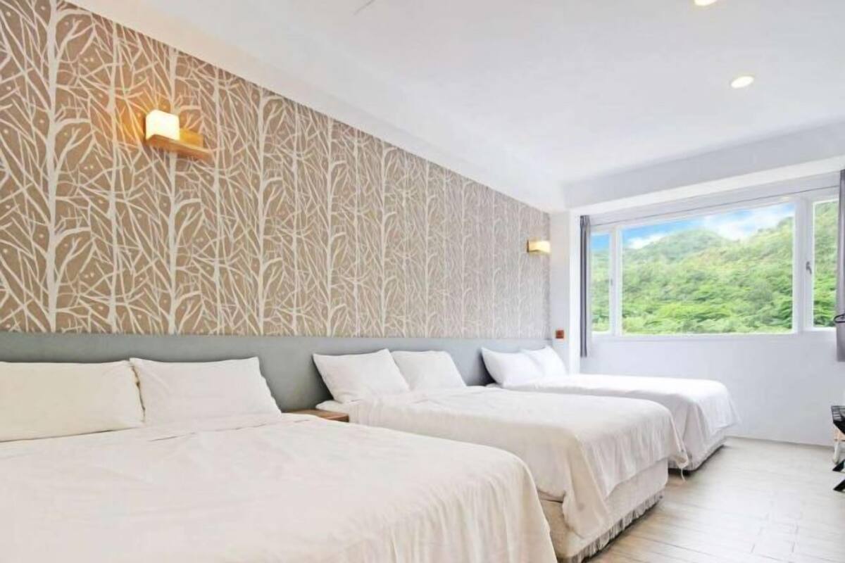 Blackout curtains, bed sheets