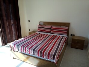 2 bedrooms, bed sheets