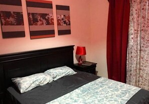 2 室のベッドルーム、ベッドシーツ