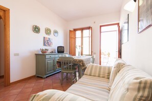 Apartment, 2 Bedrooms, Patio | Living area - Sea and Relax San Vito Residence (San Vito Lo Capo)