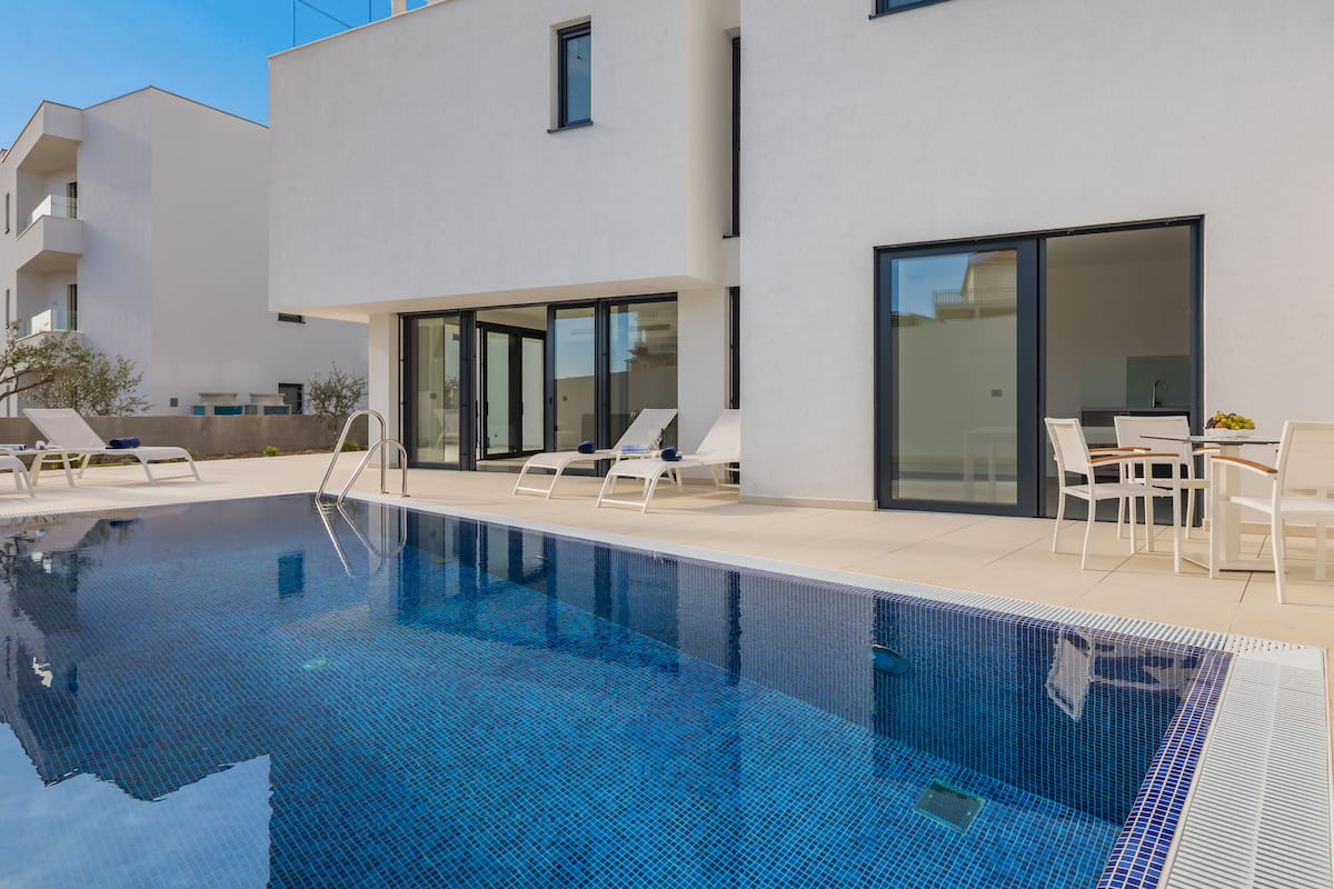 Luxury Villa, Sea View (Seconda) | Outdoor pool | 3 outdoor pools, pool umbrellas, sun loungers