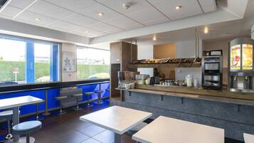 Daily buffet breakfast (EUR 8.50 per person)