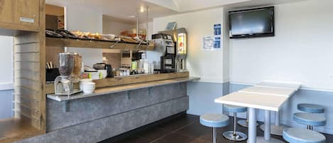 Daily buffet breakfast (EUR 8.50 per person)