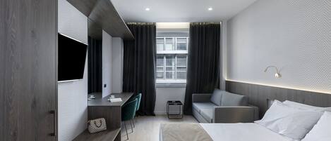 豪華開放式客房 | 客房內保險箱、遮光布/窗簾、隔音、熨斗/熨衣板