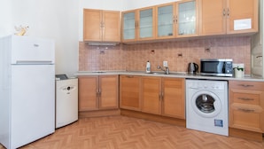 Apartment, 2 Double Beds (Mikulandska 3) | Private kitchen | Coffee/tea maker, fridge, microwave - Prague City Center Mikulandska Apartment by easyBNB (Prague)