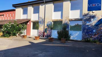 Façade de l’hébergement