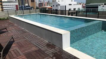 Design Apartment | Pool | 2 outdoor pools, pool loungers
