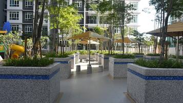 Enceinte de l’hébergement