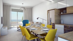 Villa, 1 Bedroom | Private kitchen | Espresso maker, coffee/tea maker, full-size fridge, microwave - Kallixeni Villas (Rethymno)