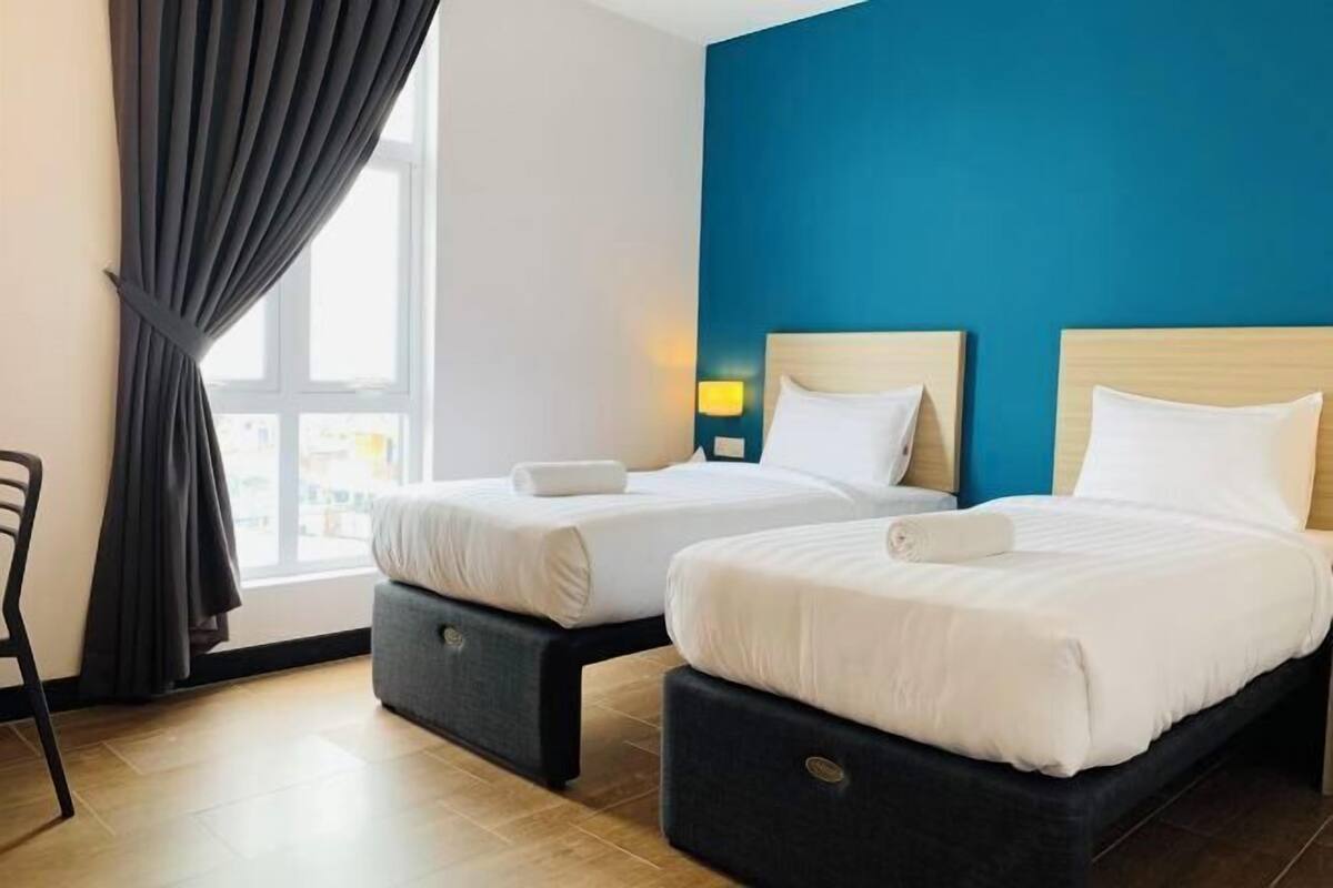 Roupas de cama antialérgicas, camas Select Comfort, escrivaninha