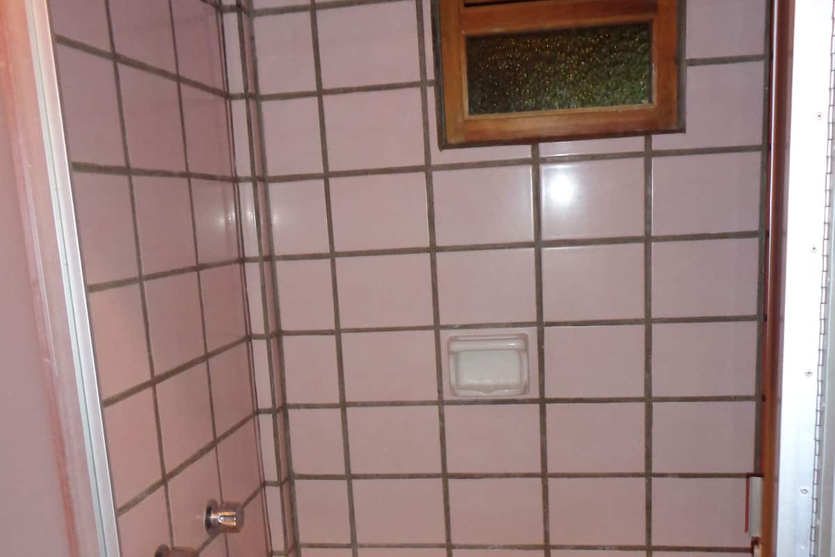 Regadera en el baño