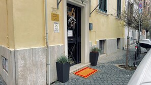 Façade de l’hébergement