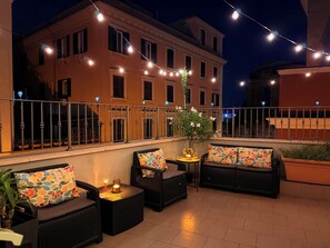 Terrasse sur le toit