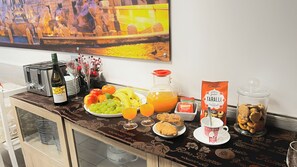 Desayuno continental todos los días (con cargo)