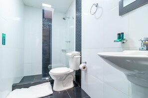 Camera tripla | Bagno | Doccia, bidet, asciugamani