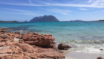 Tæt på stranden, badehåndklæder