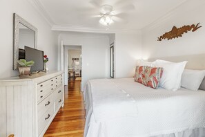 1 bedroom, iron/ironing board, travel crib, free WiFi