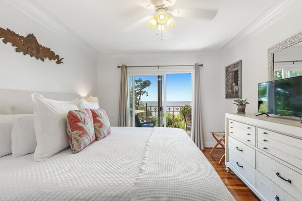 1 bedroom, iron/ironing board, travel crib, free WiFi
