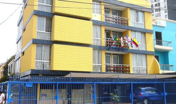 Fassade der Unterkunft