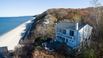 House, Multiple Beds (Amazing Home Private Beach North Fork) | Property grounds