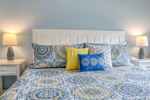 1 多间卧室、熨斗/熨衣板、免费 WiFi、床单