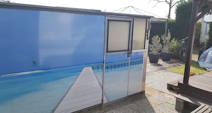 Gemütliches Mobilheim auf dem 4* Park de Brem in Renesse