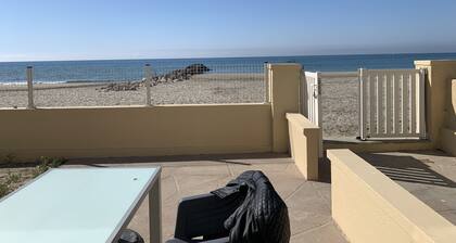 Villa on beach, first floor