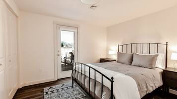 2 bedrooms, iron/ironing board, travel crib, WiFi