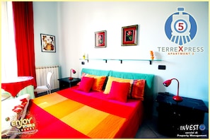 1 camera, ferro/asse da stiro, Wi-Fi, lenzuola