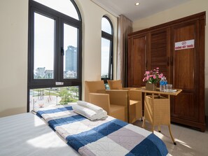 Deluxe-Doppelzimmer, eingeschrÀnkter Meerblick | Ausblick vom Zimmer
