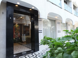 Ingresso della struttura