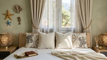 2 bedrooms, individually decorated, individually furnished