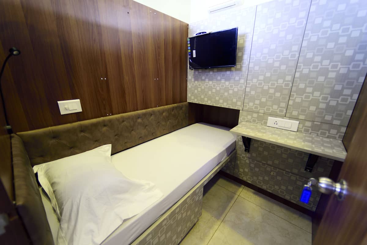 Exclusive-Ferienhütte, 1 Einzelbett | Innendetails