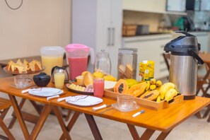 Frokostbuffé er inkludert hver dag