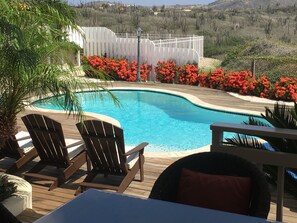 Premier-Villa, 3 Schlafzimmer, Poolblick | Ausblick vom Zimmer