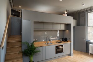Private kitchen - Hiding Space - Trim Street Apartments (Bath)