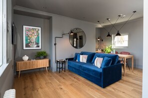 Living area - Hiding Space - Trim Street Apartments (Bath)