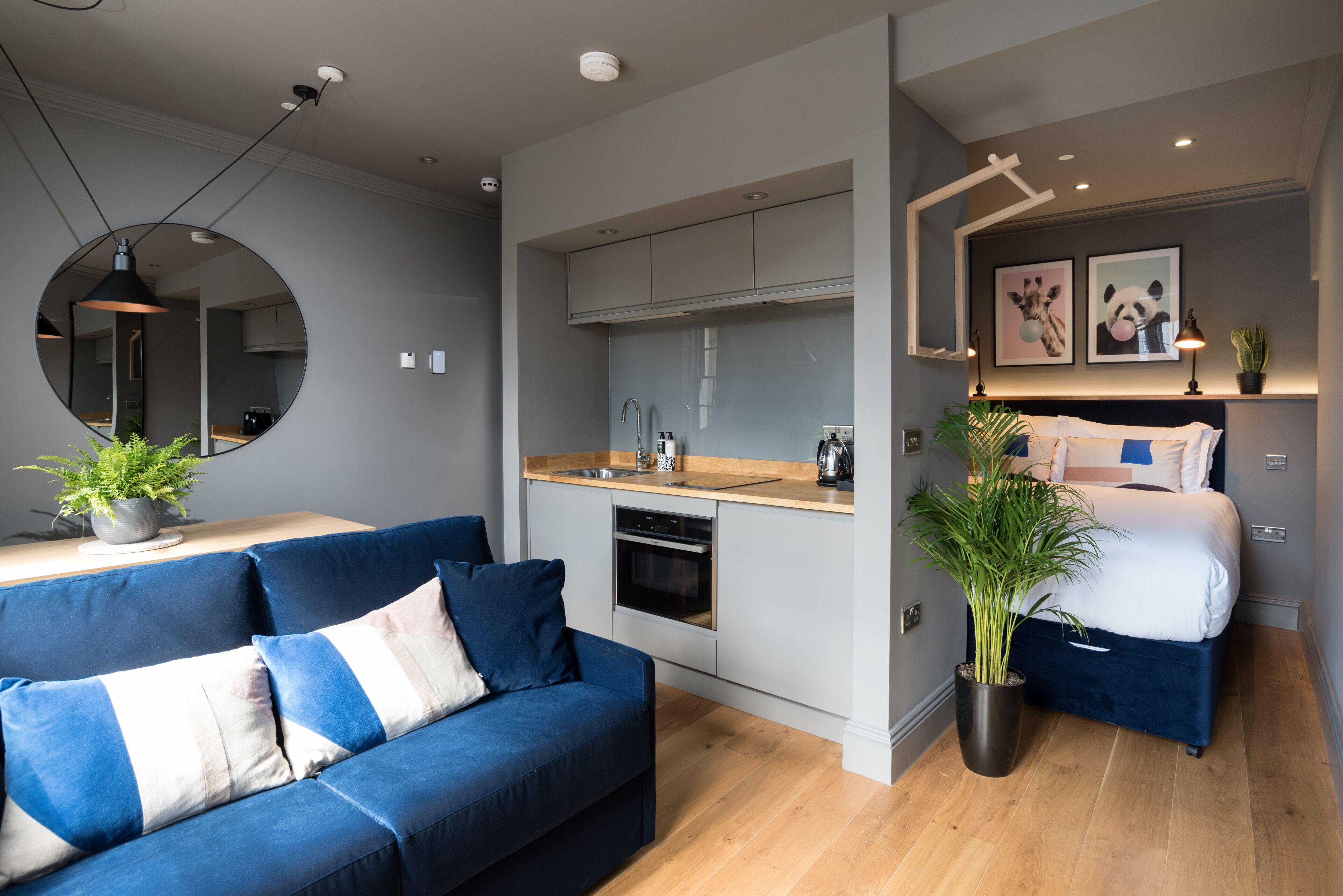 Premium bedding, pillowtop beds, minibar, laptop workspace