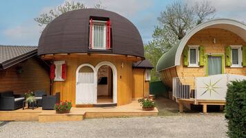 Fassade der Unterkunft