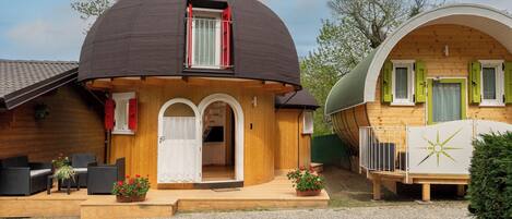 Fassade der Unterkunft