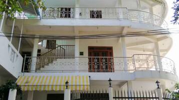 Voorkant van accommodatie