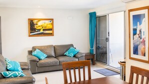 TV, DVD player - Joanne Terrace 203 | Ocean Views & Kings Beach Escape (Caloundra)