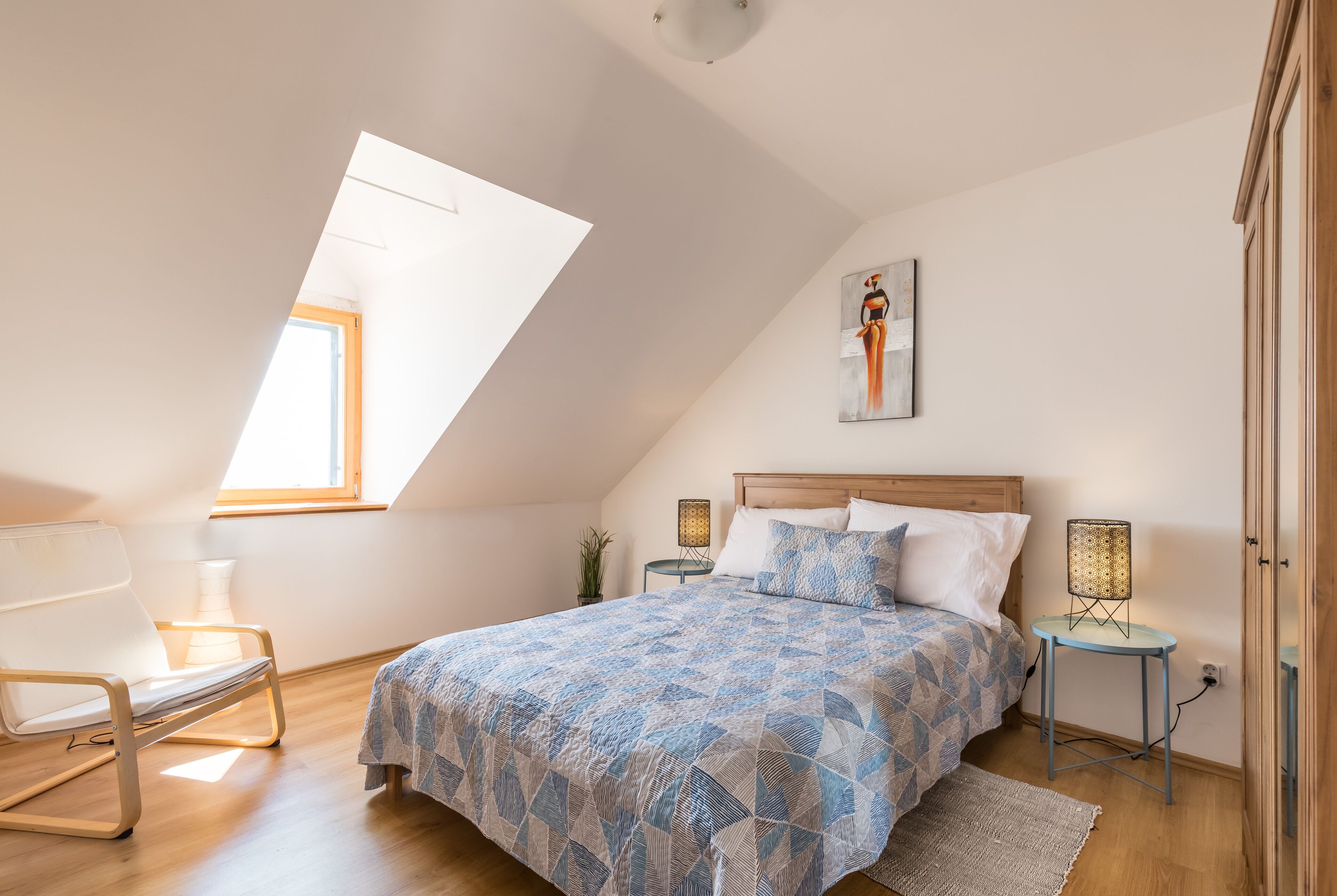 1 soverom, strykejern/-brett, reiseseng for barn og wi-fi (inkludert)