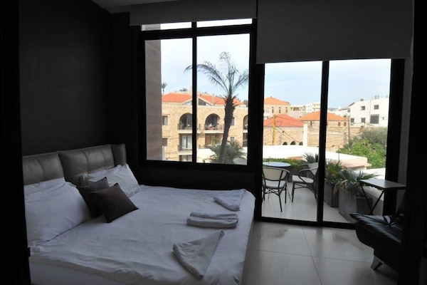 Studio, quang cảnh vườn (Room No 1) | Màn/rèm cản sáng, truy cập Internet không dây miễn phí