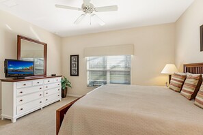 4 bedrooms, in-room safe, iron/ironing board, WiFi